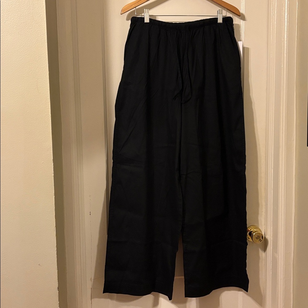 Athleta Wide Leg Paradise Pant in Women's M, Black